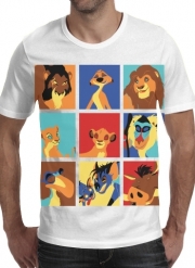 T-Shirt Manche courte cold rond Lion pop