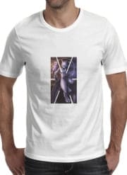 T-Shirt Manche courte cold rond Mew And Mewtwo Fanart