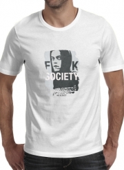 T-Shirt Manche courte cold rond Mr Robot Fuck Society