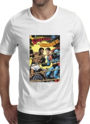 T-Shirt Manche courte cold rond Muhammad Ali Super Hero Mike Tyson Boxen Boxing