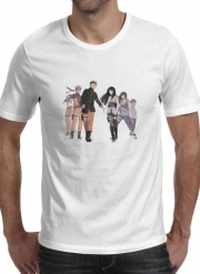 T-Shirt Manche courte cold rond Naruto x Hinata