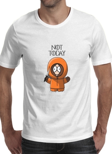 T-Shirt Manche courte cold rond Not Today Kenny South Park