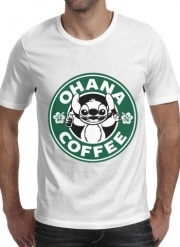 T-Shirt Manche courte cold rond Ohana Coffee