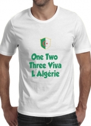 T-Shirt Manche courte cold rond One Two Three Viva Algerie