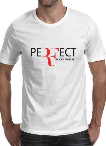 T-Shirt Manche courte cold rond Perfect as Roger Federer