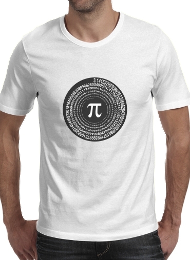 T-Shirt Manche courte cold rond Pi Spirale