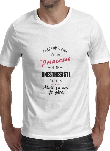 T-Shirt Manche courte cold rond Princesse et anesthésiste