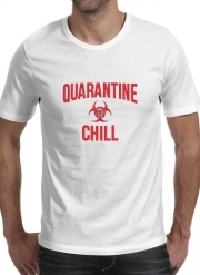 T-Shirt Manche courte cold rond Quarantine And Chill