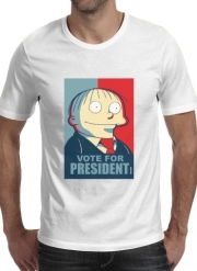 T-Shirt Manche courte cold rond ralph wiggum vote for president