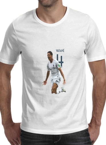T-Shirt Manche courte cold rond Raphael Varane Football Art