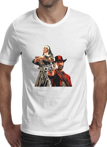 T-Shirt Manche courte cold rond Red Dead Redemption Fanart