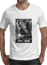 T-Shirt Manche courte cold rond RIP Chadwick Boseman 1977 2020