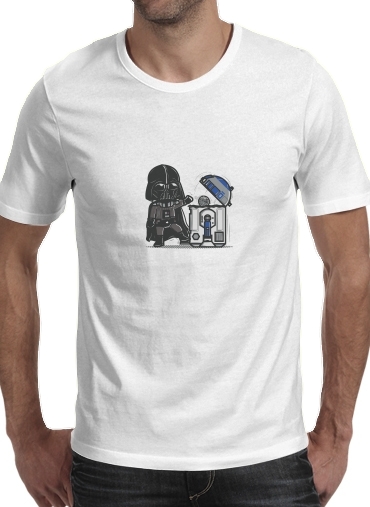 T-Shirt Manche courte cold rond Robotic Trashcan