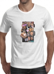 T-Shirt Manche courte cold rond Shemar Moore collage