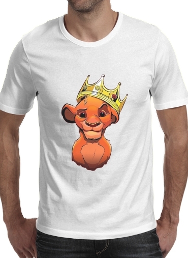 T-Shirt Manche courte cold rond Simba Lion King Notorious BIG