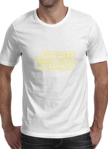T-Shirt Manche courte cold rond Stop Wars
