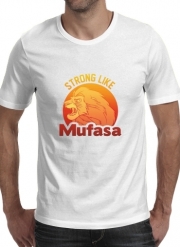 T-Shirt Manche courte cold rond Strong like Mufasa