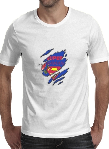 T-Shirt Manche courte cold rond Super Maman