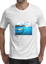 T-Shirt Manche courte cold rond Tropical Paradise