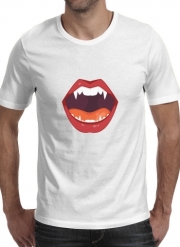 T-Shirt Manche courte cold rond Vampire bouche