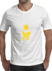 T-Shirt Manche courte cold rond Winnie The pooh Abstract
