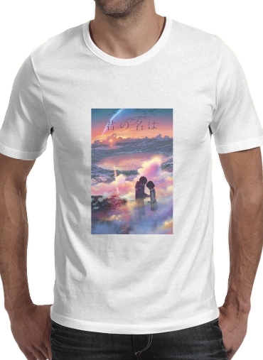 T-Shirt Manche courte cold rond Your Name Night Love