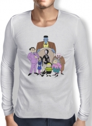 T-Shirt homme manche longue addams family