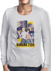 T-Shirt homme manche longue Banana Fish FanArt