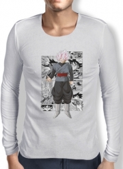T-Shirt homme manche longue Black Goku Scan Art