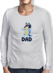 T-Shirt homme manche longue Bluey Dad
