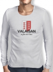 T-Shirt homme manche longue Canton du Valais