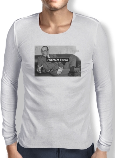 T-Shirt homme manche longue Chirac French Swag