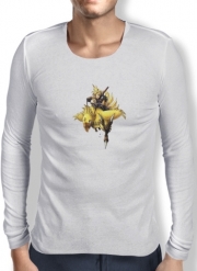 T-Shirt homme manche longue Chocobo and Cloud