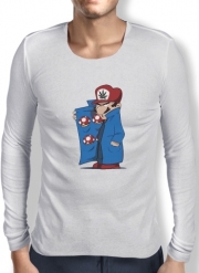 T-Shirt homme manche longue Dealer Mushroom Feat Wario