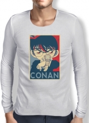 T-Shirt homme manche longue Detective Conan Propaganda