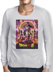 T-Shirt homme manche longue Dragon Ball X Avengers