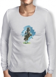 T-Shirt homme manche longue Epona Horse with Link