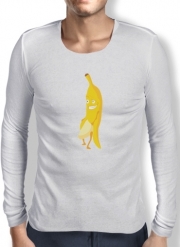T-Shirt homme manche longue Exhibitionist Banana