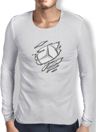 T-Shirt homme manche longue Fan Driver Mercedes GriffeSport