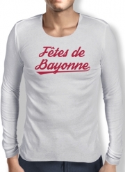 T-Shirt homme manche longue Fêtes de Bayonne