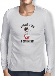 T-Shirt homme manche longue Fight for feminism