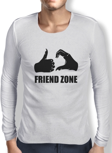 T-Shirt homme manche longue Friend Zone