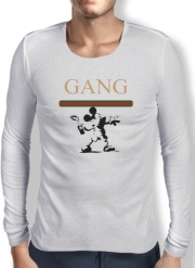 T-Shirt homme manche longue Gang Mouse