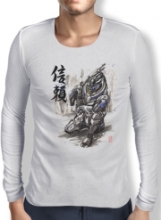 T-Shirt homme manche longue Garrus Vakarian Mass Effect Art
