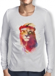 T-Shirt homme manche longue Gym Lion