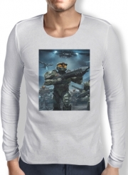 T-Shirt homme manche longue Halo War Game