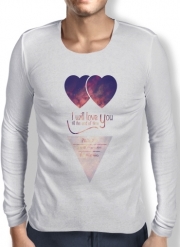 T-Shirt homme manche longue I will love you