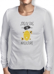 T-Shirt homme manche longue J'peux pas j'ai apiculture