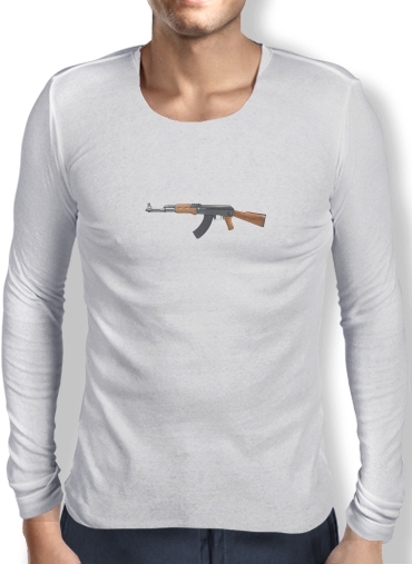 T-Shirt homme manche longue Kalachnikov AK47