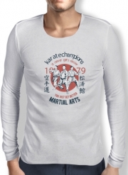 T-Shirt homme manche longue Karate Champions Martial Arts